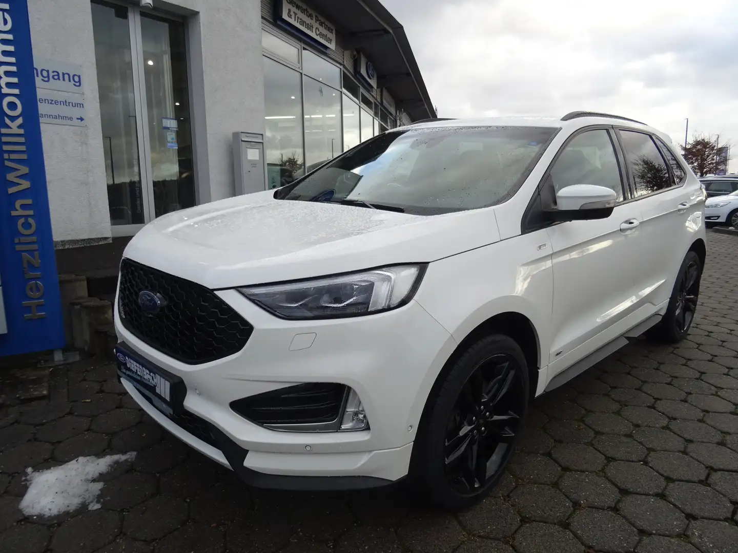 Ford Edge 2.0 Ecoblue ST-Line 4x4 +SHZ+B&O+21"+ACC+Navi Weiß - 1