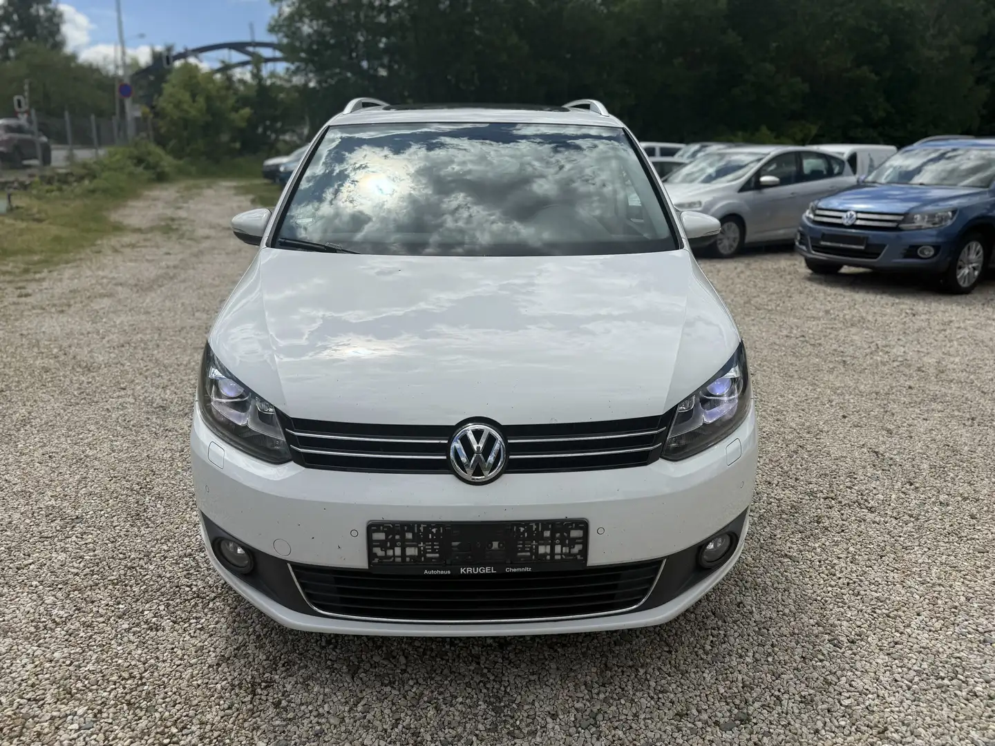 Volkswagen Touran 2.0 d Life  7 Sitze Wit - 1