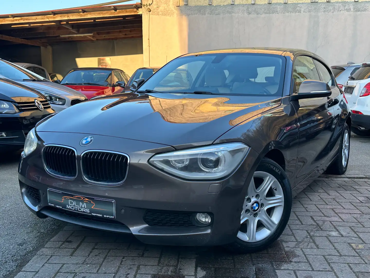 BMW 114 114i* Navi*Cuir* Xénon*Eur6b Bronze - 2