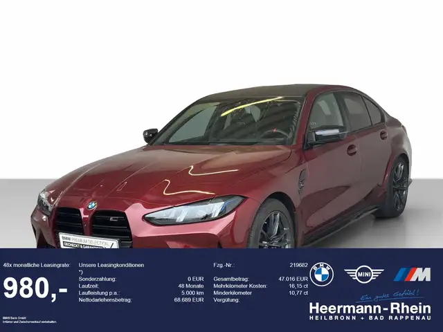 Bmw M3 Competition Lim. LiveCock+.LED.DriveAss.ParkA