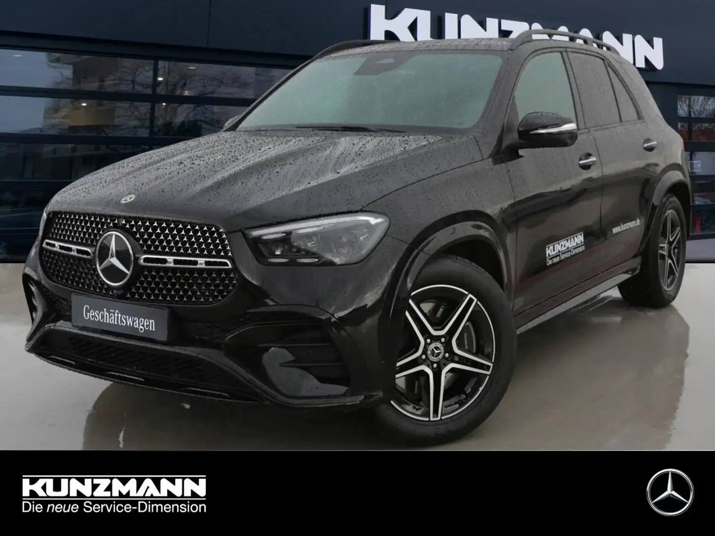 Mercedes-Benz GLE 450 d 4MATIC AMG Night Panorama 360° AHK Schwarz - 1