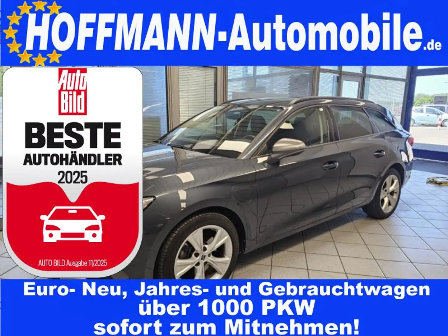 SEAT Leon FR LED,Navi,Sitzheizung siva - 1