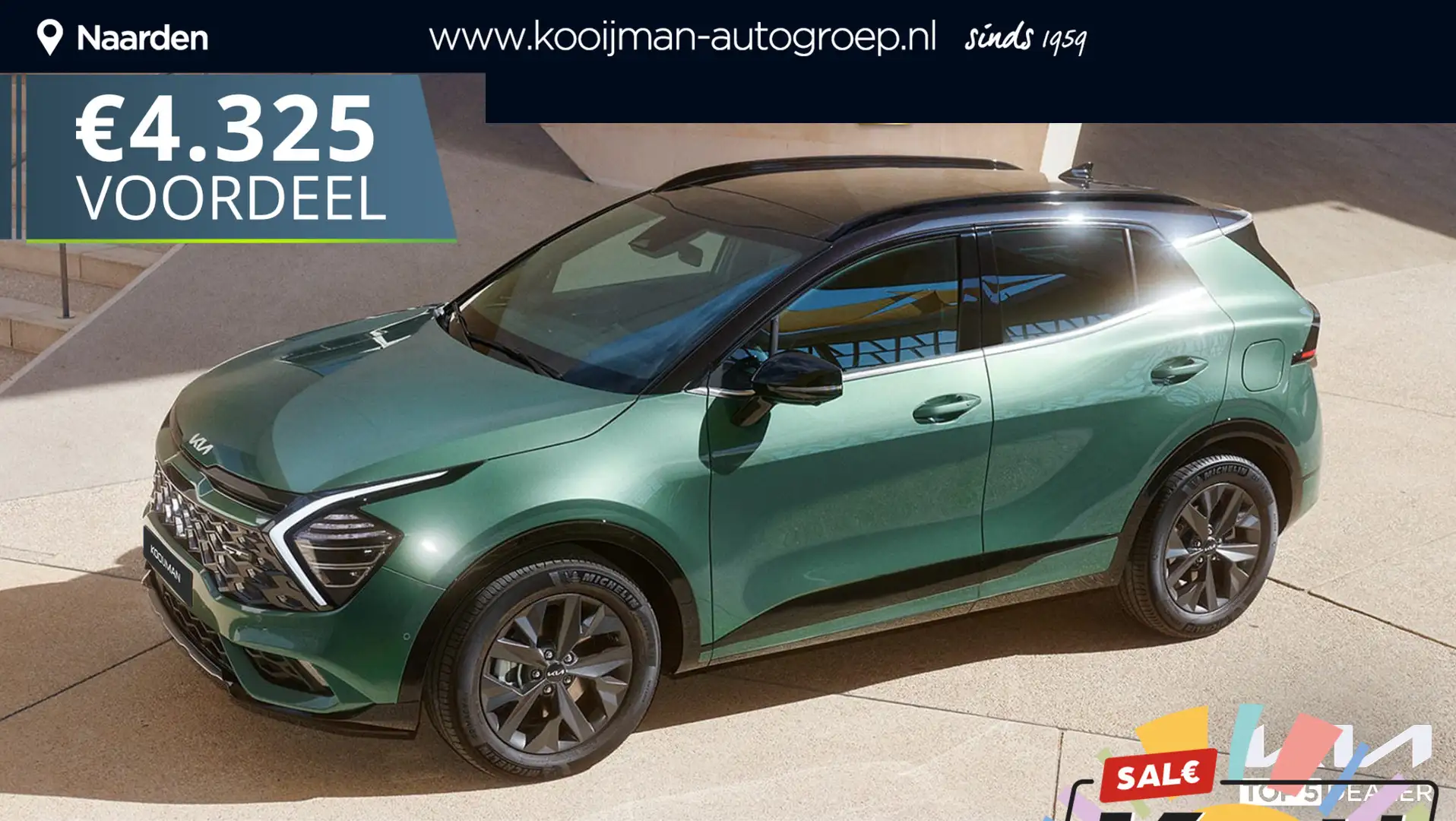 Kia Sportage 1.6 T-GDi Hybrid GT-Line KORTING! Ruim €3700 Voord - 1