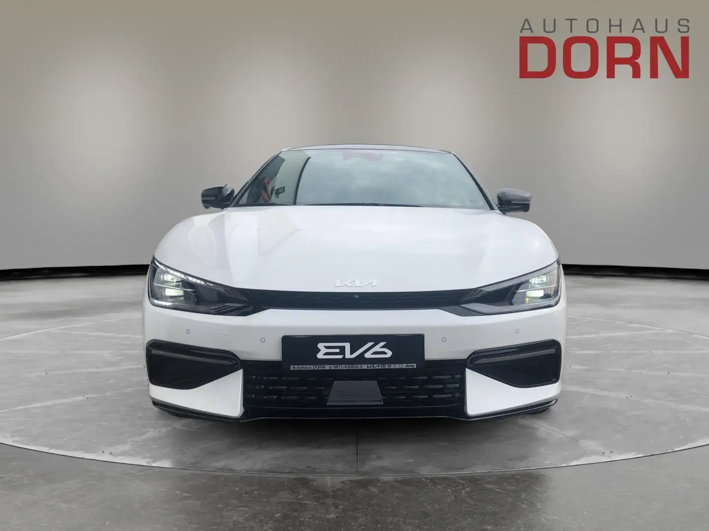 Kia EV6 GT-Line 4WD 77,4 kWh Paket Assist+ Glasdach uvm. Weiß - 2