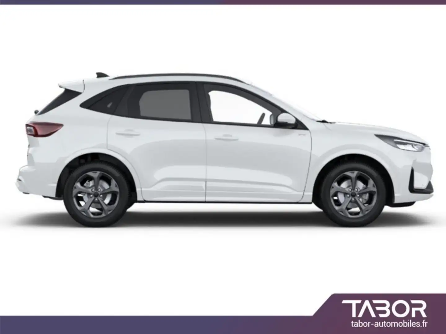 Ford Kuga 2.5 PHEV 243 eCVT ST-Line LED GPS Cam Blanc - 2