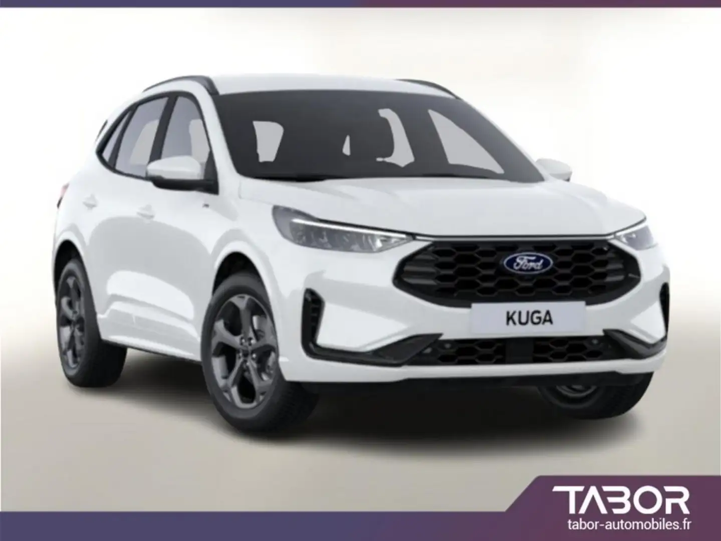 Ford Kuga 2.5 PHEV 243 eCVT ST-Line LED GPS Cam Blanc - 1
