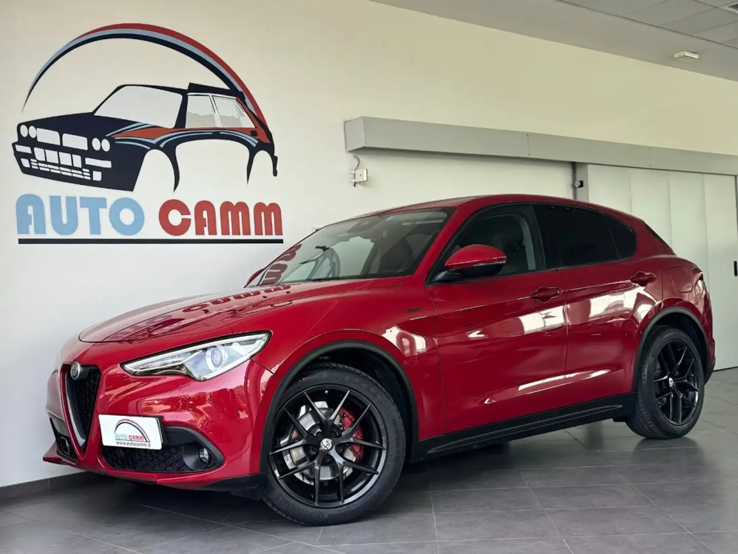 Alfa Romeo Stelvio 2.2 Turbodiesel 190 CV AT8 Q4 Sprint Rouge - 1