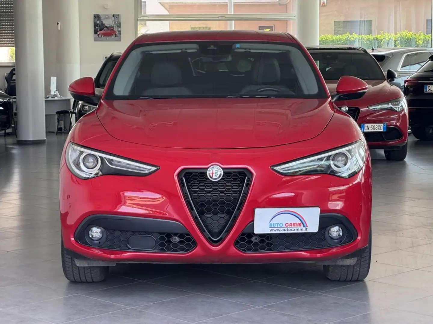 Alfa Romeo Stelvio 2.2 Turbodiesel 190 CV AT8 Q4 Sprint Rouge - 2