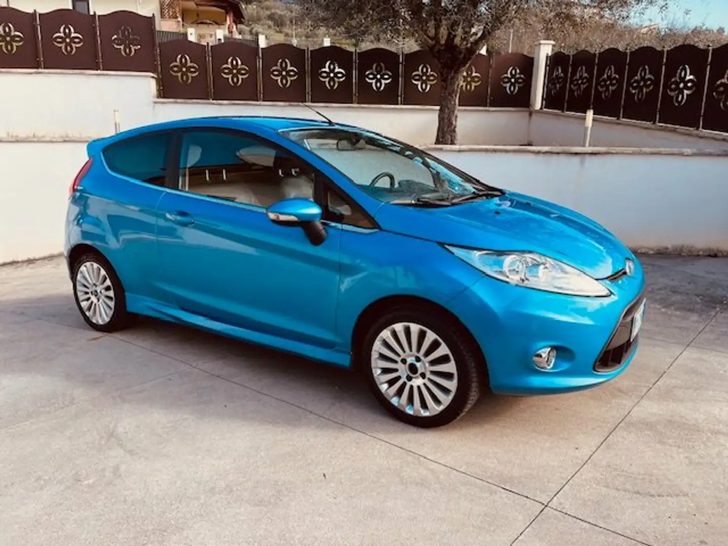 Ford Fiesta ST-LINE ST LINE PELLE CLIMA AUT. UNIPRO' Modrá - 1