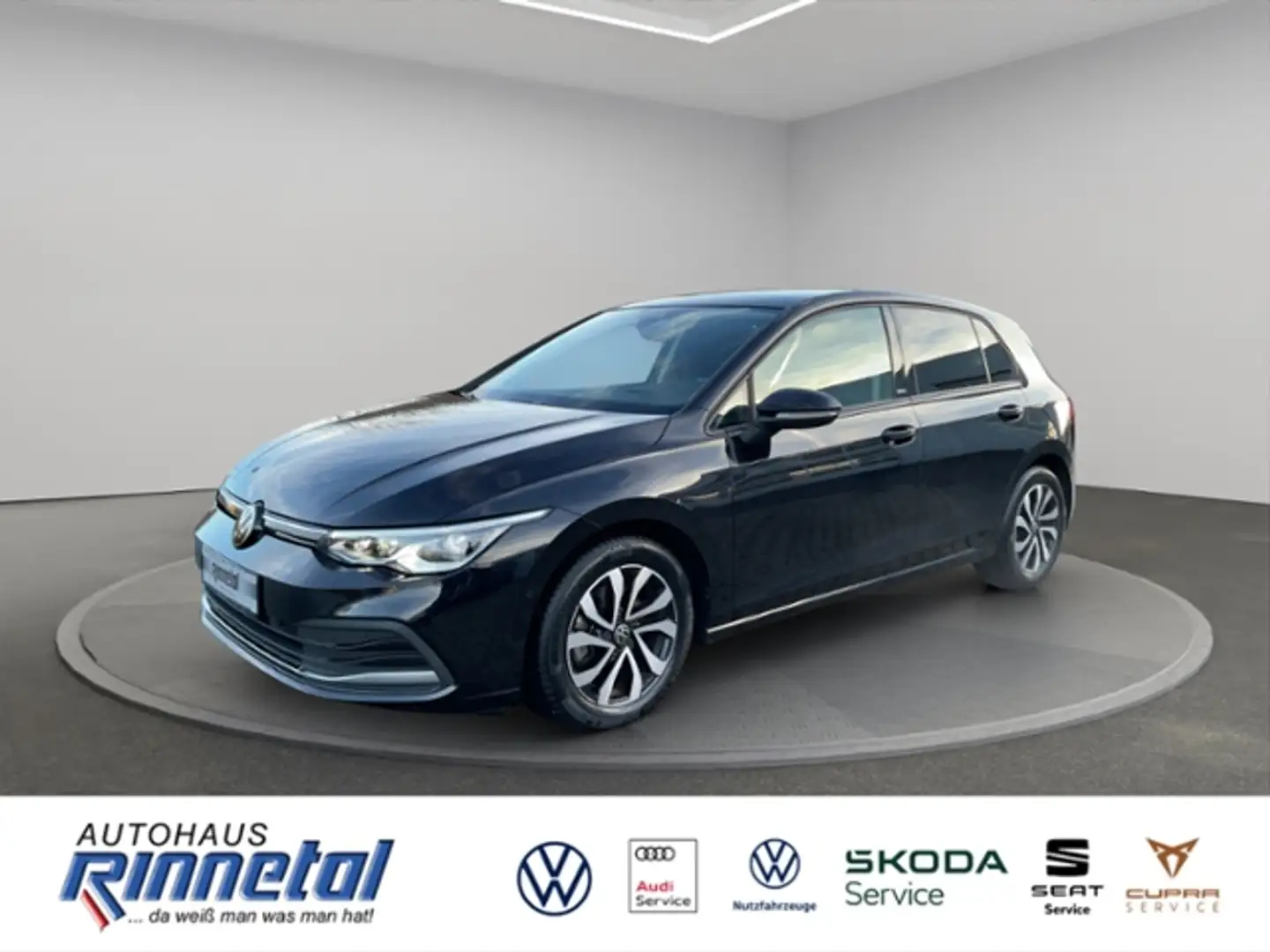 Volkswagen Golf VIII 2.0 TDI Active AHK+KAMERA+PANO+ACC+MATRIX LE Schwarz - 1