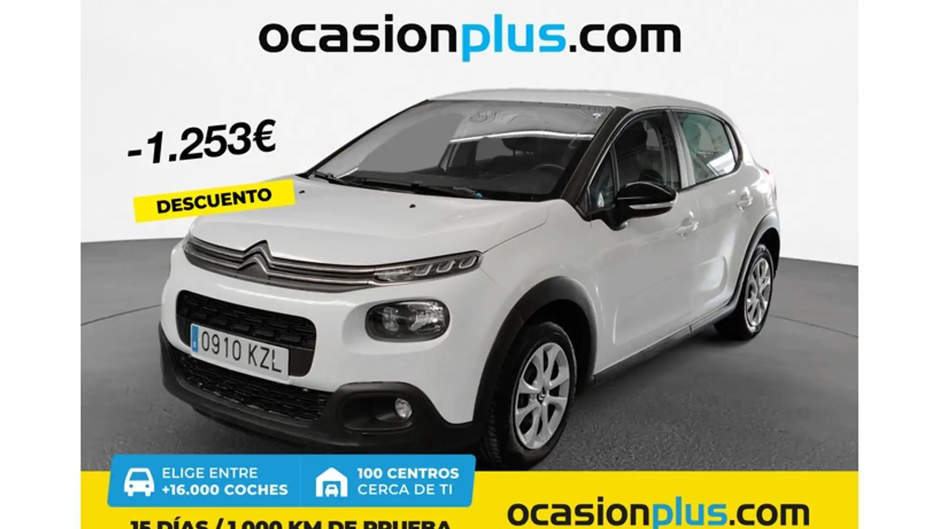 Citroen C3 1.5BlueHDi S&S Feel 100 Weiß - 1