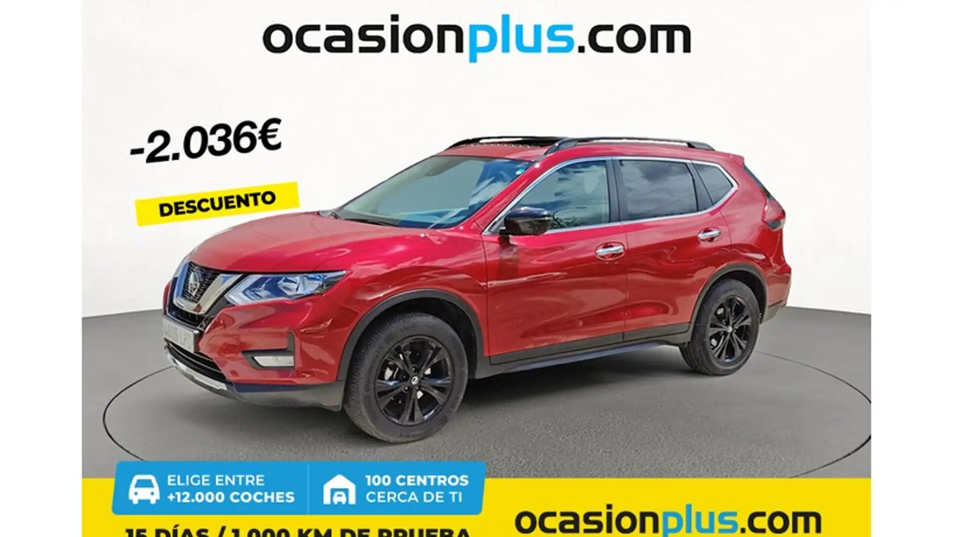 Nissan X-Trail 1.3 DIG-T N-Design 4x2 DCT Rojo - 1