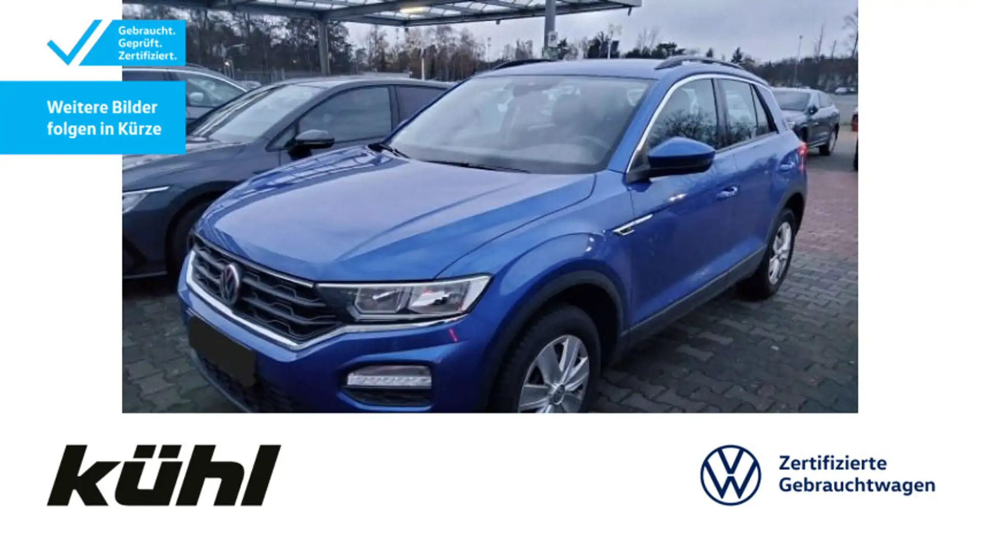 Volkswagen T-Roc 1.5 TSI DSG AHK Blau - 1