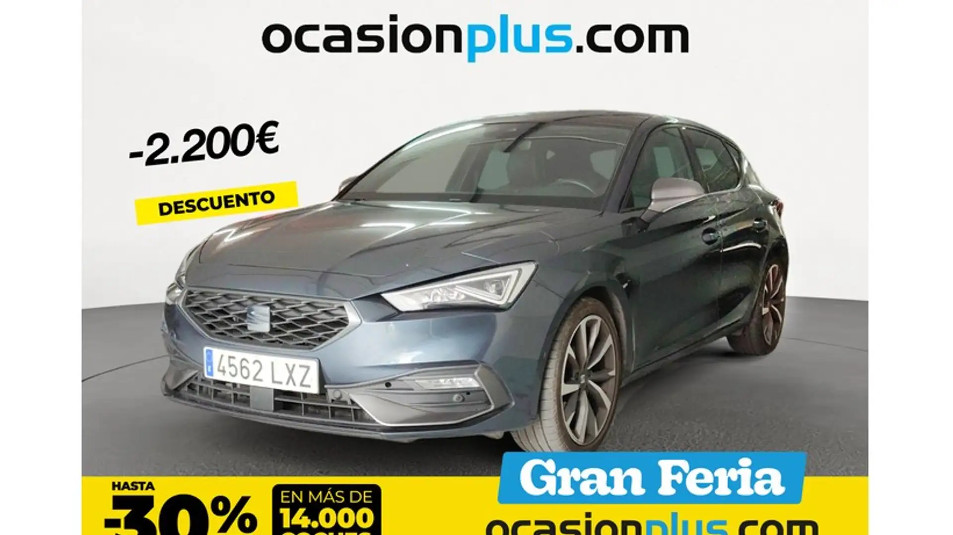 SEAT Leon 1.5 eTSI S&S FR DSG-7 150 Gris - 1
