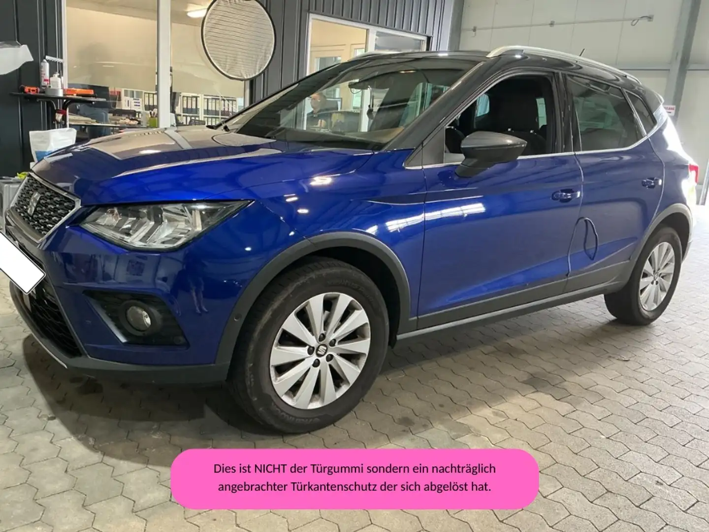 SEAT Arona Xcellence 1.0 TGI *NAVI*SHZG*FullLink*DAB*PDC*CAM Bleu - 1