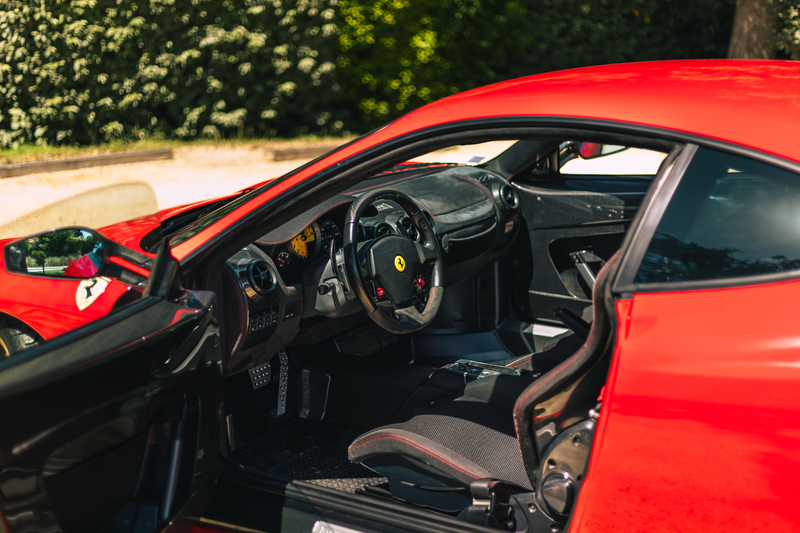 Ferrari 430 Scuderia Rosso Corsa/ Historic complete/ Sport seats/ Carbon pack/ French car — photo 12