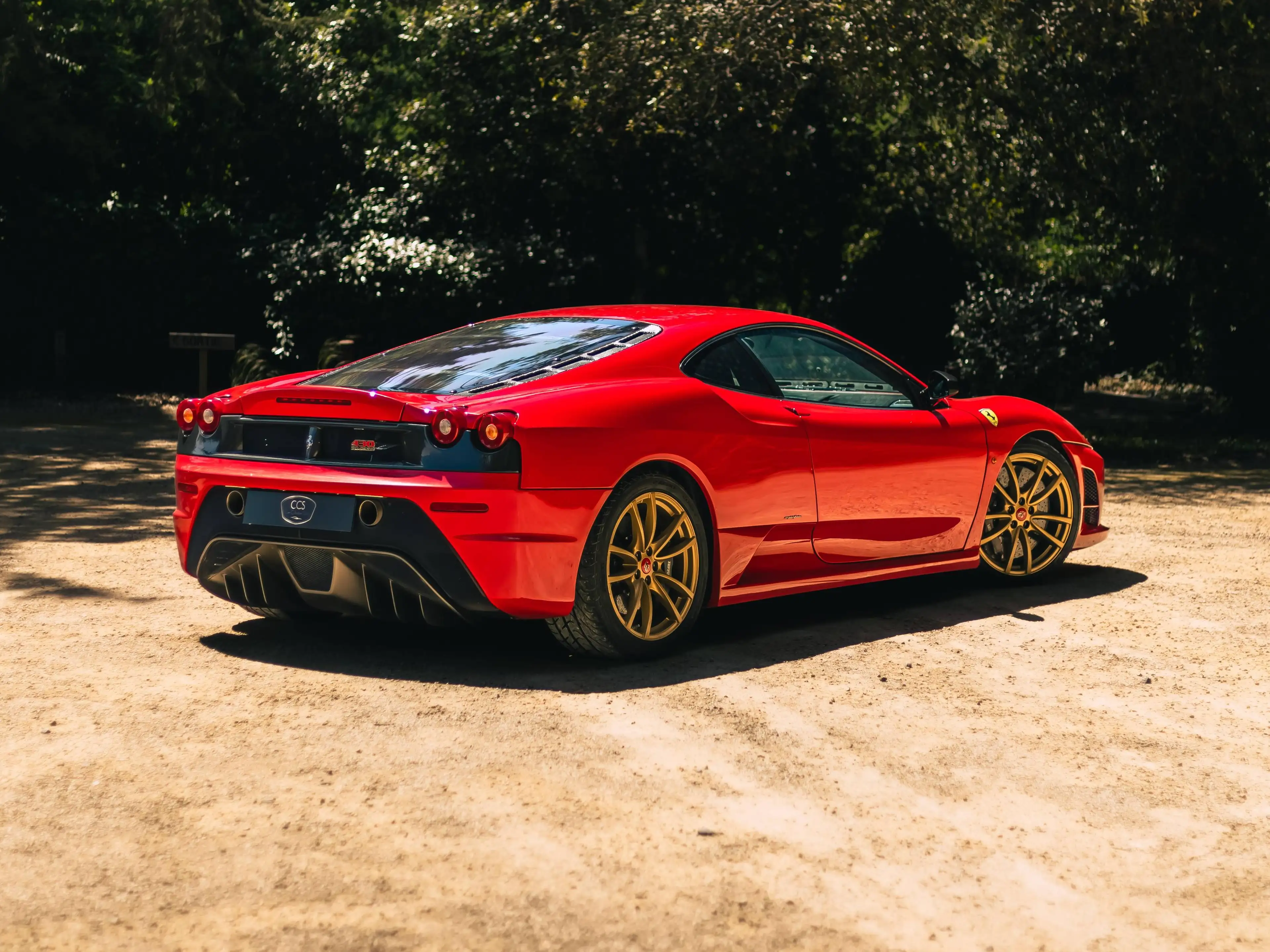 Ferrari 430 Scuderia Rosso Corsa/ Historic complete/ Sport seats/ Carbon pack/ French car — photo 3