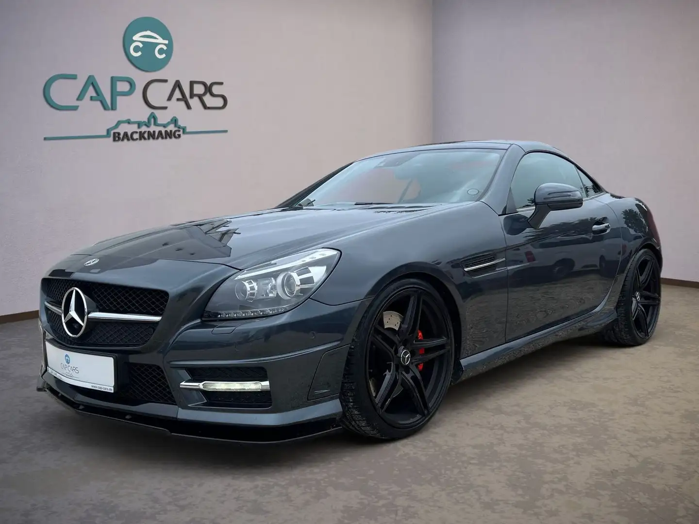 Mercedes-Benz SLK 350 AMG PAKET*306PS*GLASDACH*AIRSCARF Silber - 1