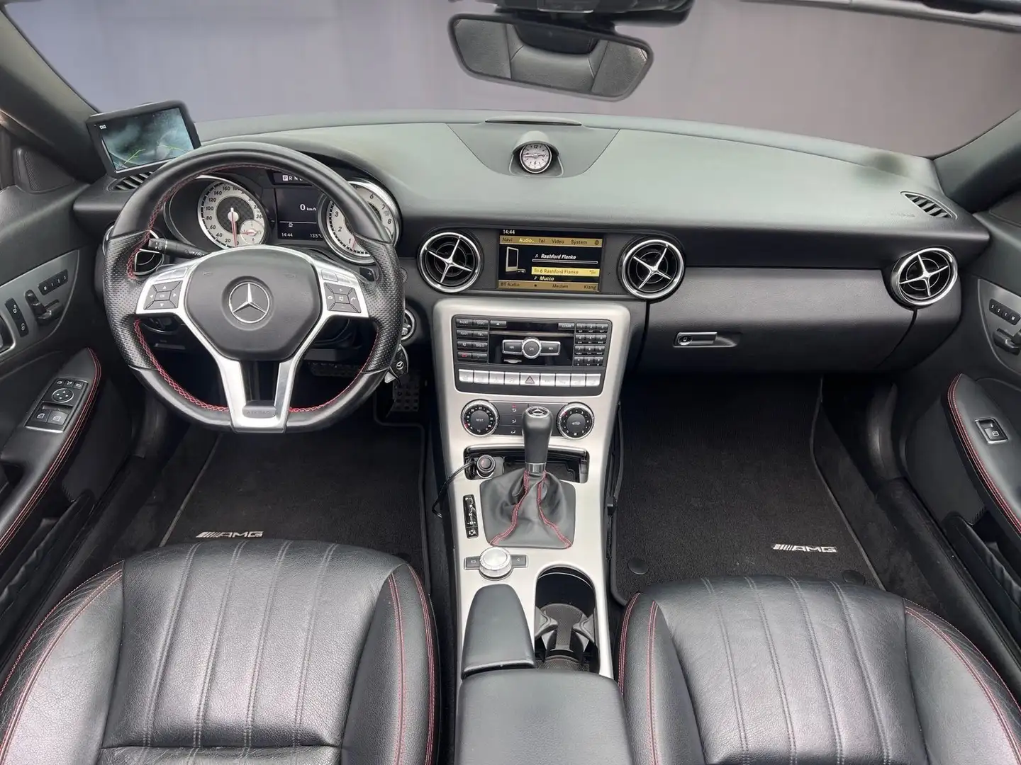 Mercedes-Benz SLK 350 AMG PAKET*306PS*GLASDACH*AIRSCARF Silber - 2