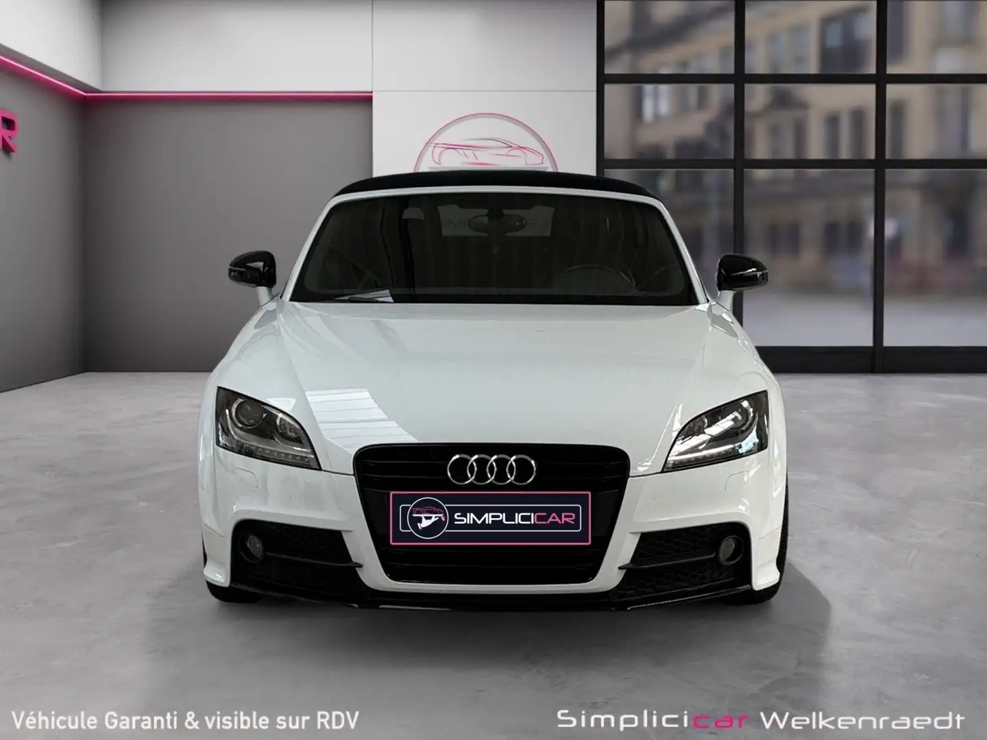 Audi TT CABRIOLET/BOITE AUTO/S-LINE /SG CHAUFF/GARANT 12M Wit - 2