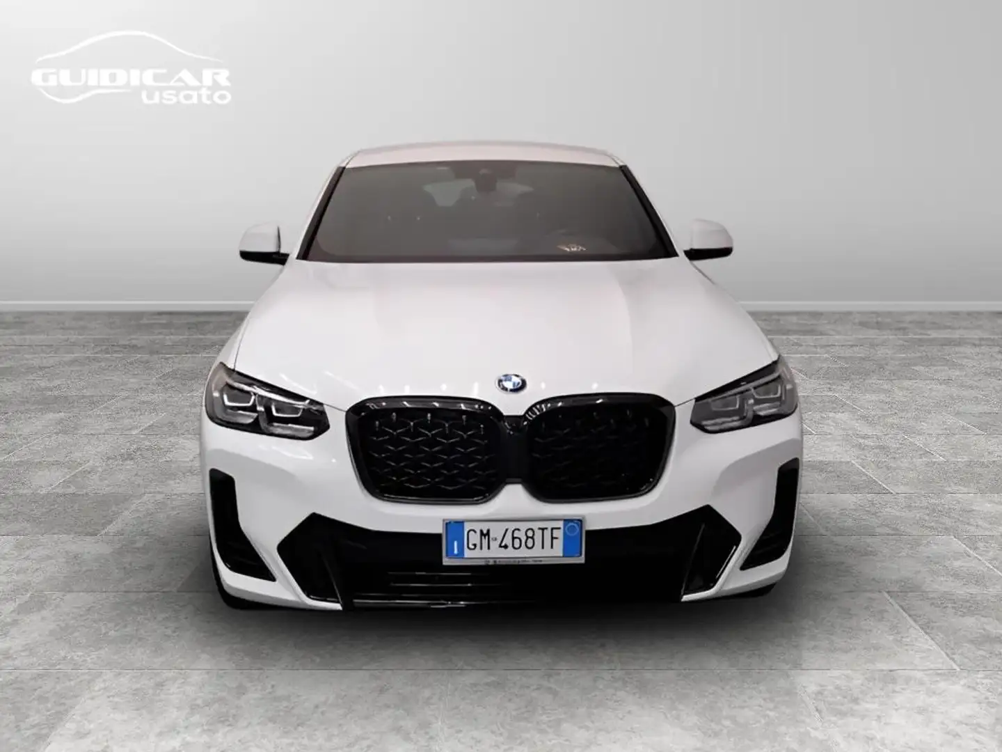 BMW X4 xdrive20d mhev 48V Msport auto Weiß - 2