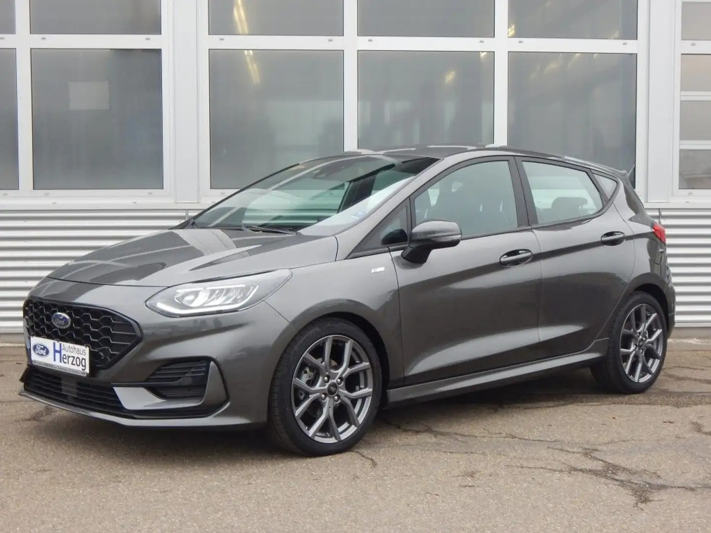 Ford Fiesta 1.0 EcoBoost Hybrid S&S Aut. ST-LINE Grau - 1