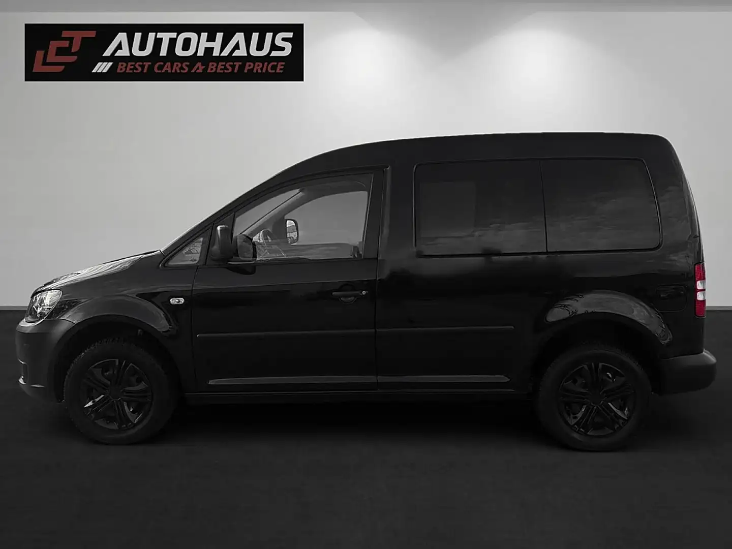 Volkswagen Caddy Kombi 1,6 TDI DPF | GEPFLEGTER ZUSTAND | Schwarz - 2