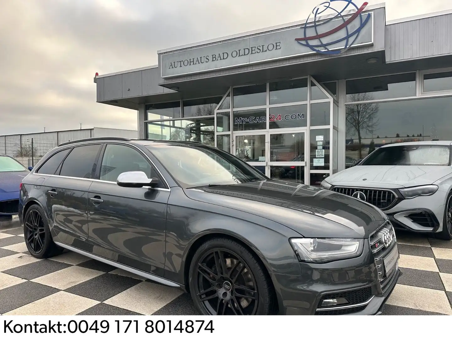 Audi S4 Avant3.0 TFSI quattro Standh,Pano,AHK,Scheckh Grau - 1