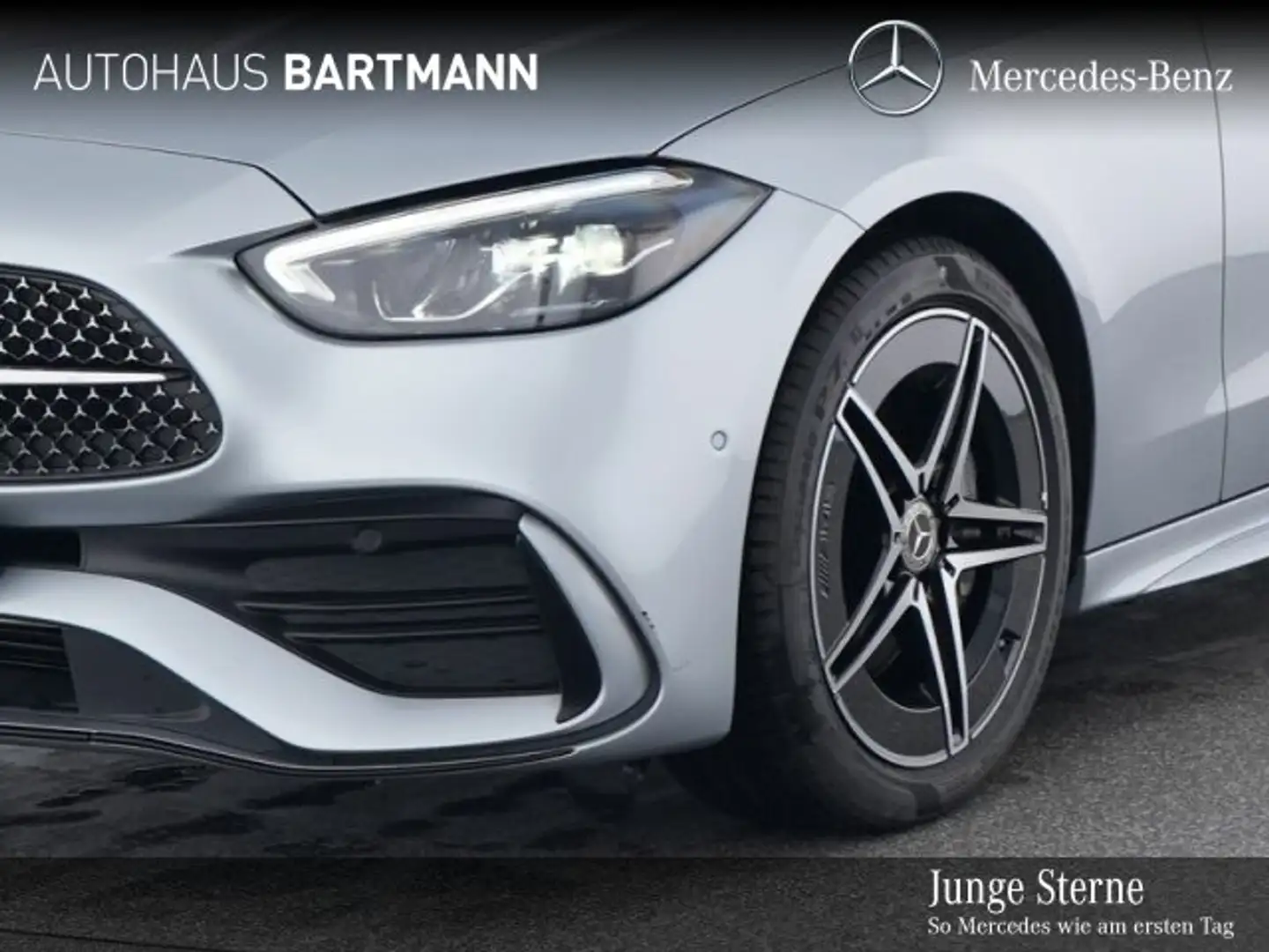 Mercedes-Benz C 200 C 200 T AMG+PANO+AHK+SZH+ NIGHT+ADVANCED+KAMERA+ Argent - 2