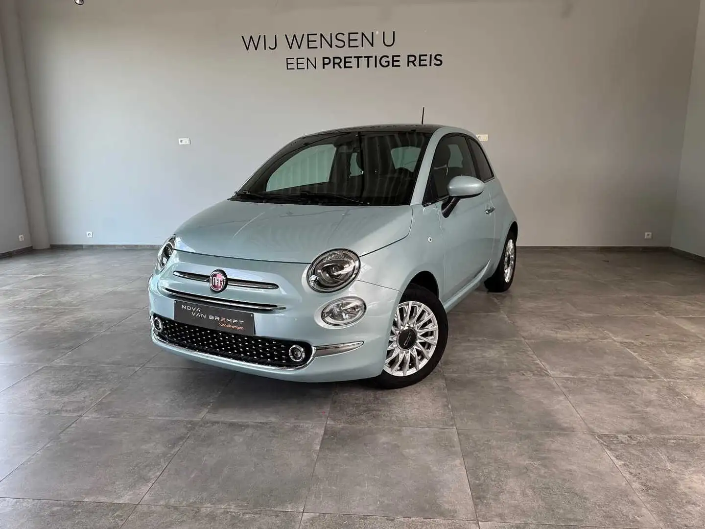 Fiat 500 1.0 Dolcevita Met Gps + Panodak Beige - 1