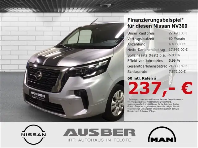 Nissan NV300 Kombi Autom. 8Sitzer Standheizung L2H1 3,0t TEKNA