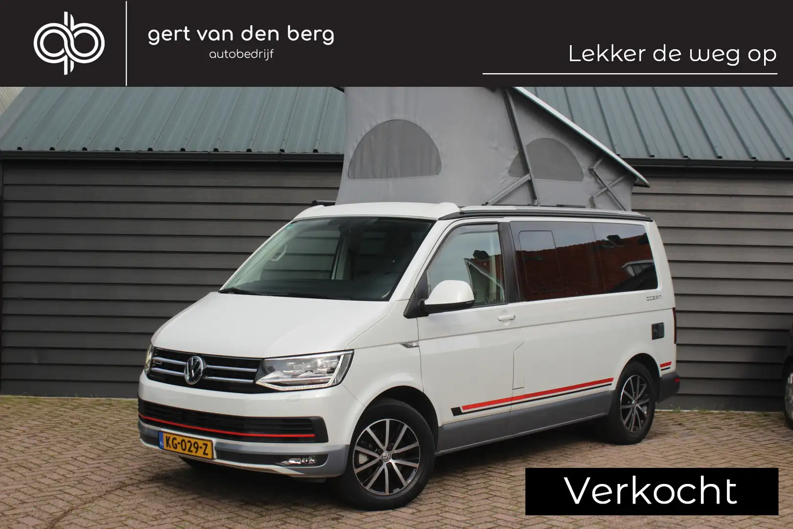 Volkswagen California Ocean 2.0 TDI 204 PK - TREKHAAK - Wit - 1