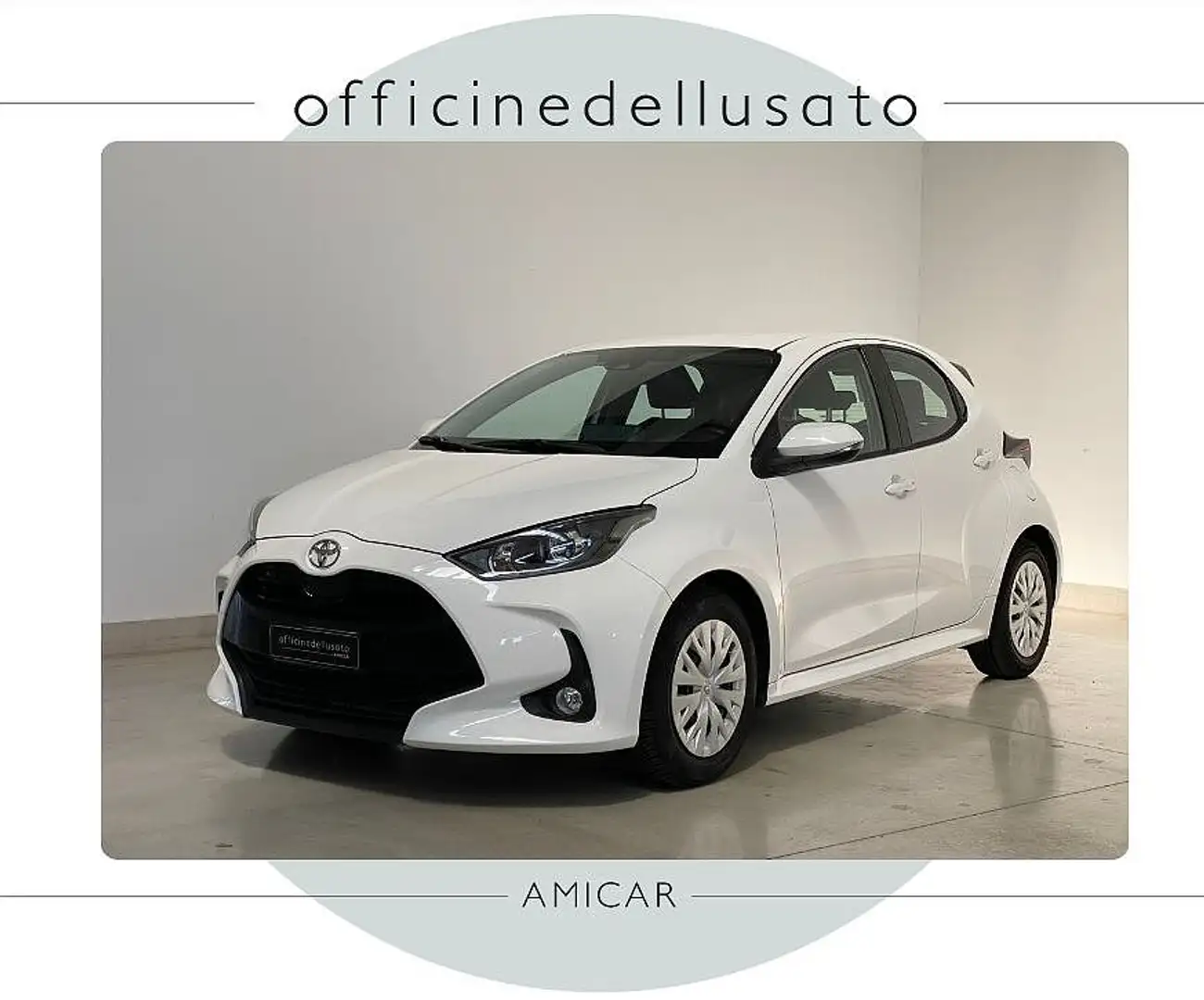 Toyota Yaris 1.0 5 porte Active Wit - 1