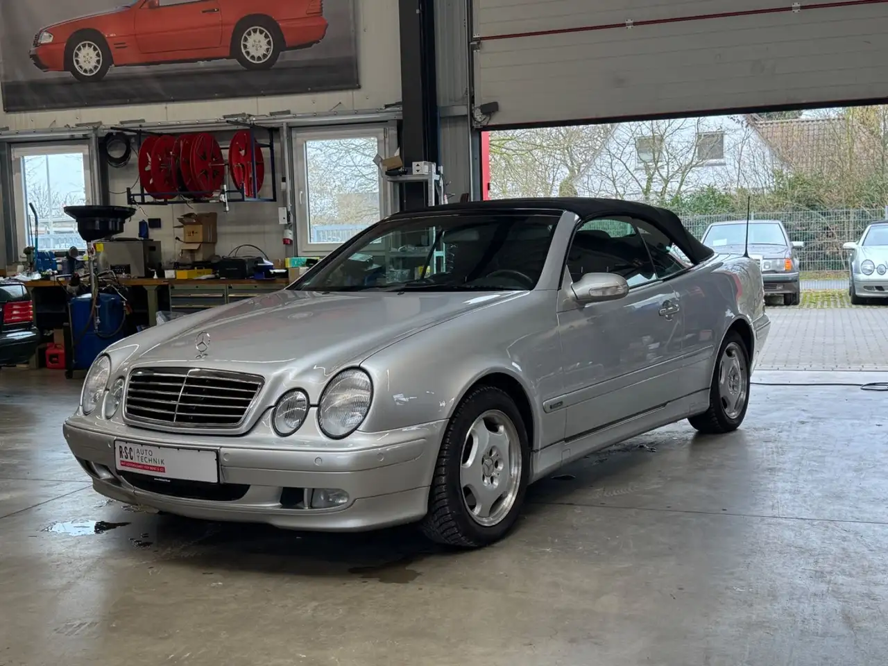 Mercedes-Benz CLK 230 KOMPRESSOR ELEGANCE Aut. Erstlack rundum, foto 12