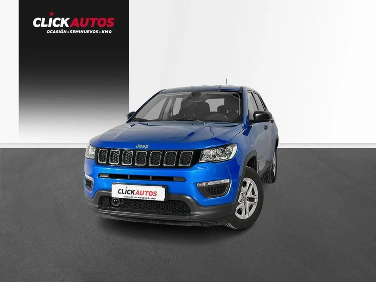 Jeep Compass 1.6 MJET 120CV Sport Bleu - 1