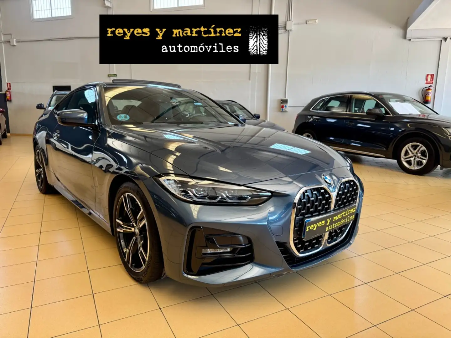 BMW 420 420iA Gran Coupé M Sport Bleu - 2
