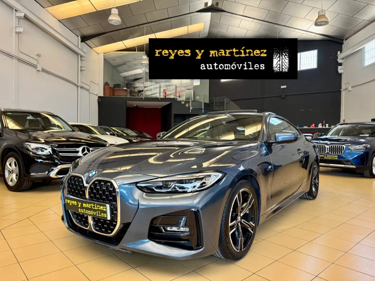 BMW 420 420iA Gran Coupé M Sport Bleu - 1
