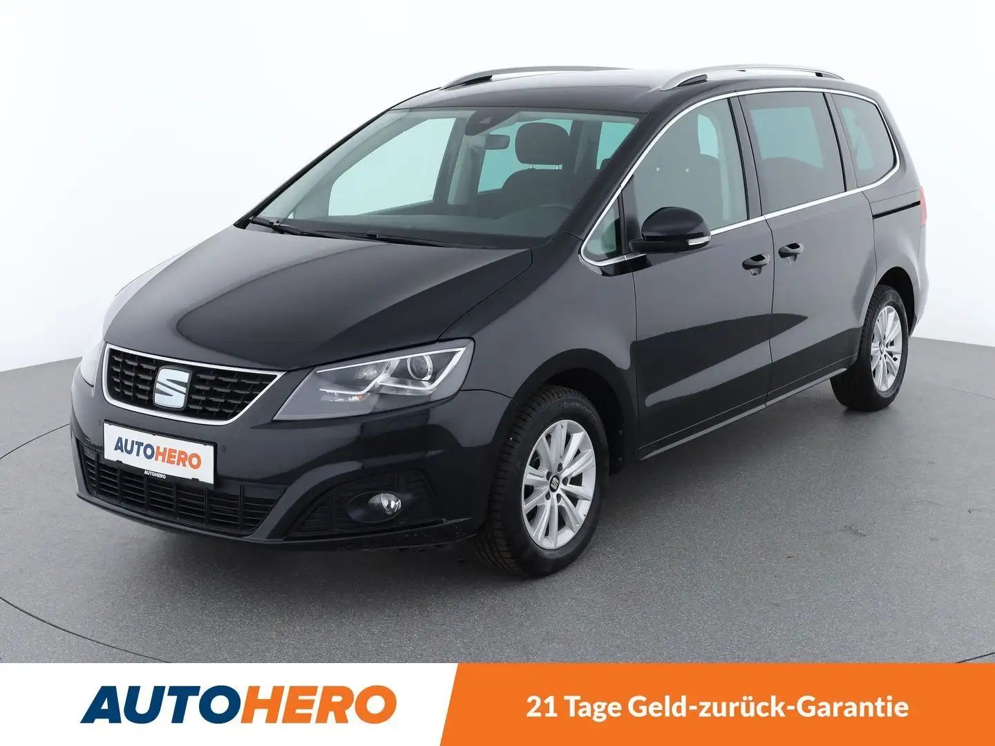 SEAT Alhambra 2.0 TDI Executive Negru - 1