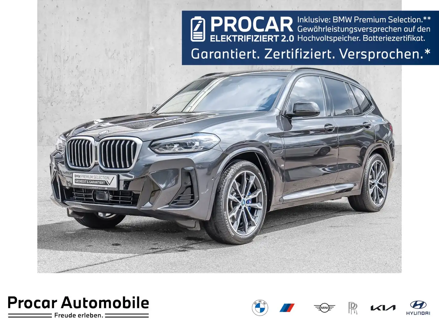 BMW X3 xDrive30e M-Sport HeadUp Anhängk. Harman/K. Grau - 1
