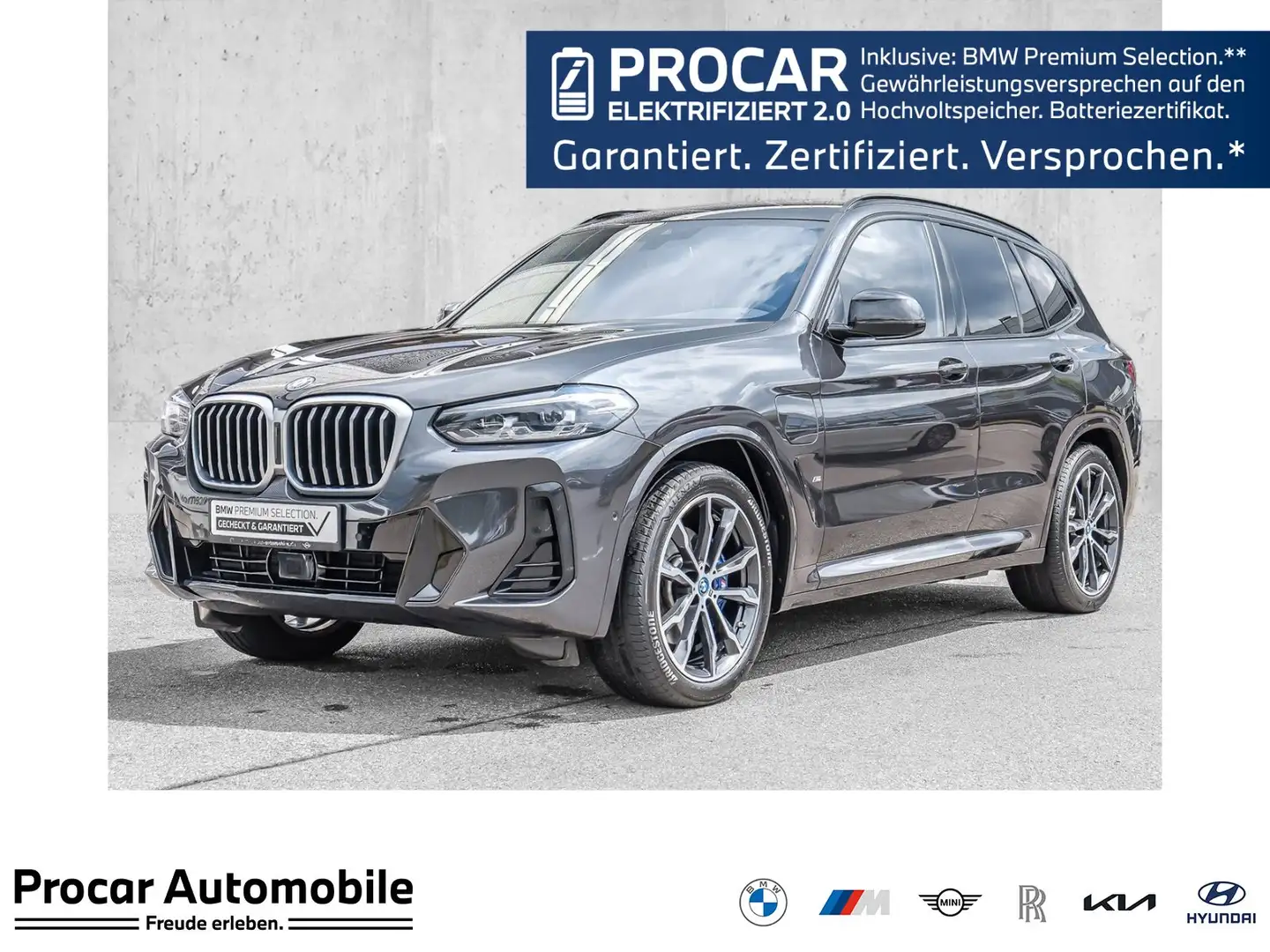 BMW X3 xDrive30e M-Sport HeadUp Anhängk. Harman/K. Grigio - 1
