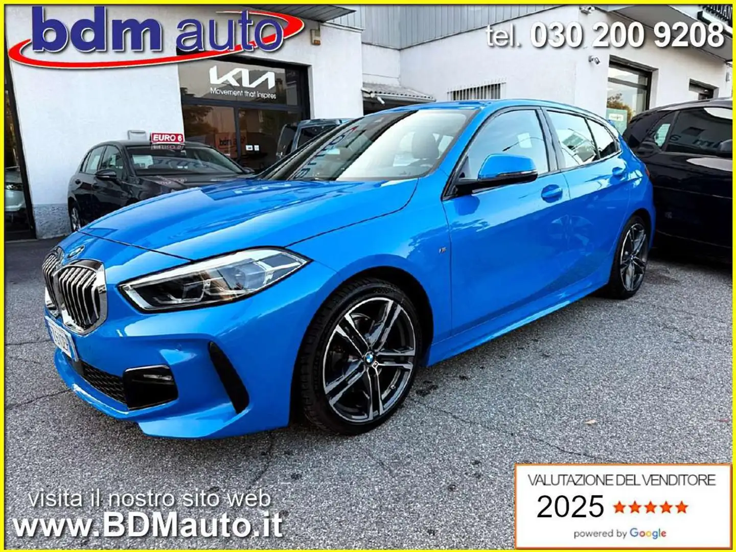 BMW 116 d 5p. Msport *TETTO*CERCHI 18"* Blu/Azzurro - 1