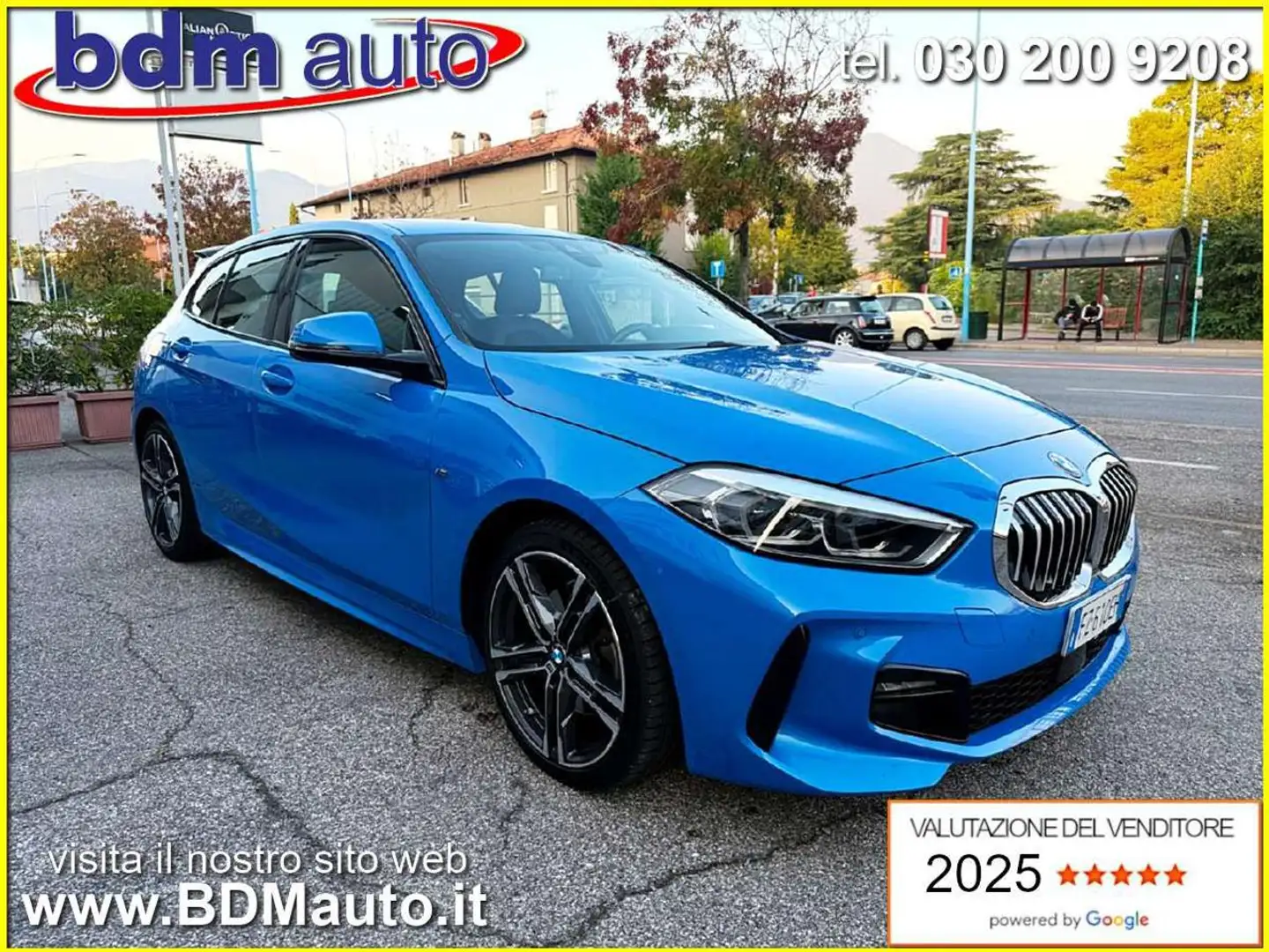 BMW 116 d 5p. Msport *TETTO*CERCHI 18"* Blu/Azzurro - 2
