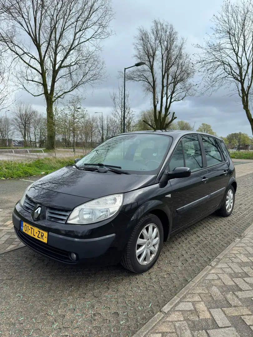 Renault Scenic 1.6 16V Authentique Zwart - 1
