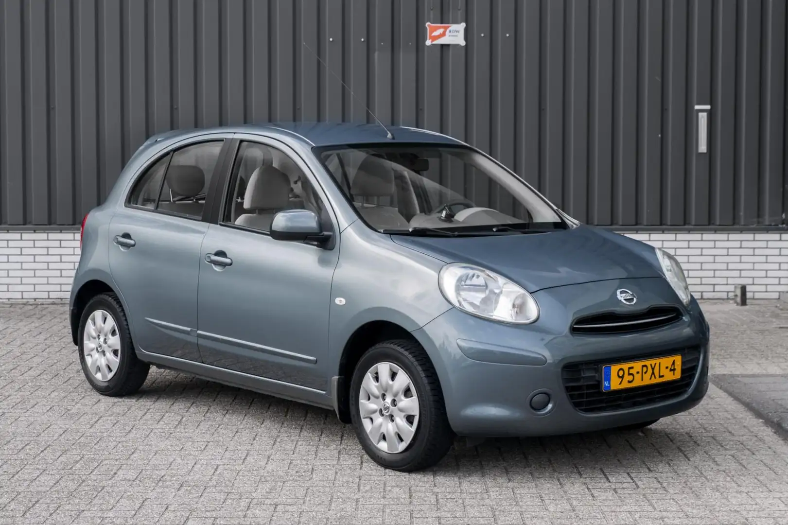 Nissan Micra 1.2 Acenta*Airco*Volledig Onderhouden* Grijs - 2