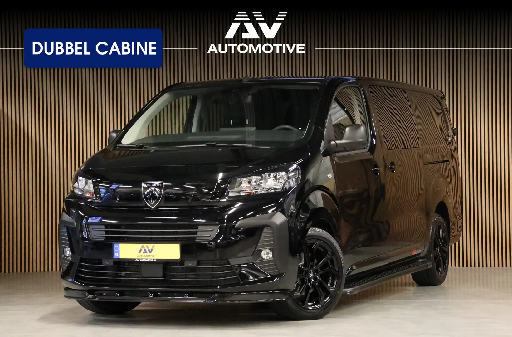 Peugeot Expert 2.0 BlueHDi 180PK L3 DC | 360 Camera | Lederen bek Zwart - 1
