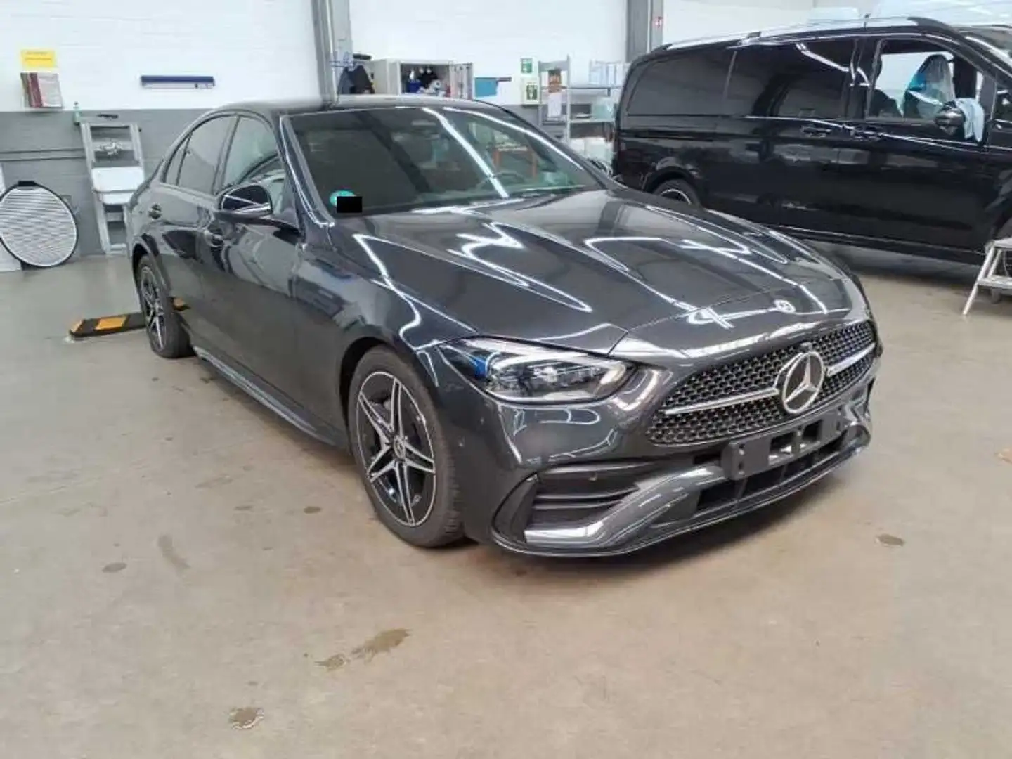 Mercedes-Benz C 200 AMG Advanced Plus Night Digital+Pano+360 ! Grau - 2