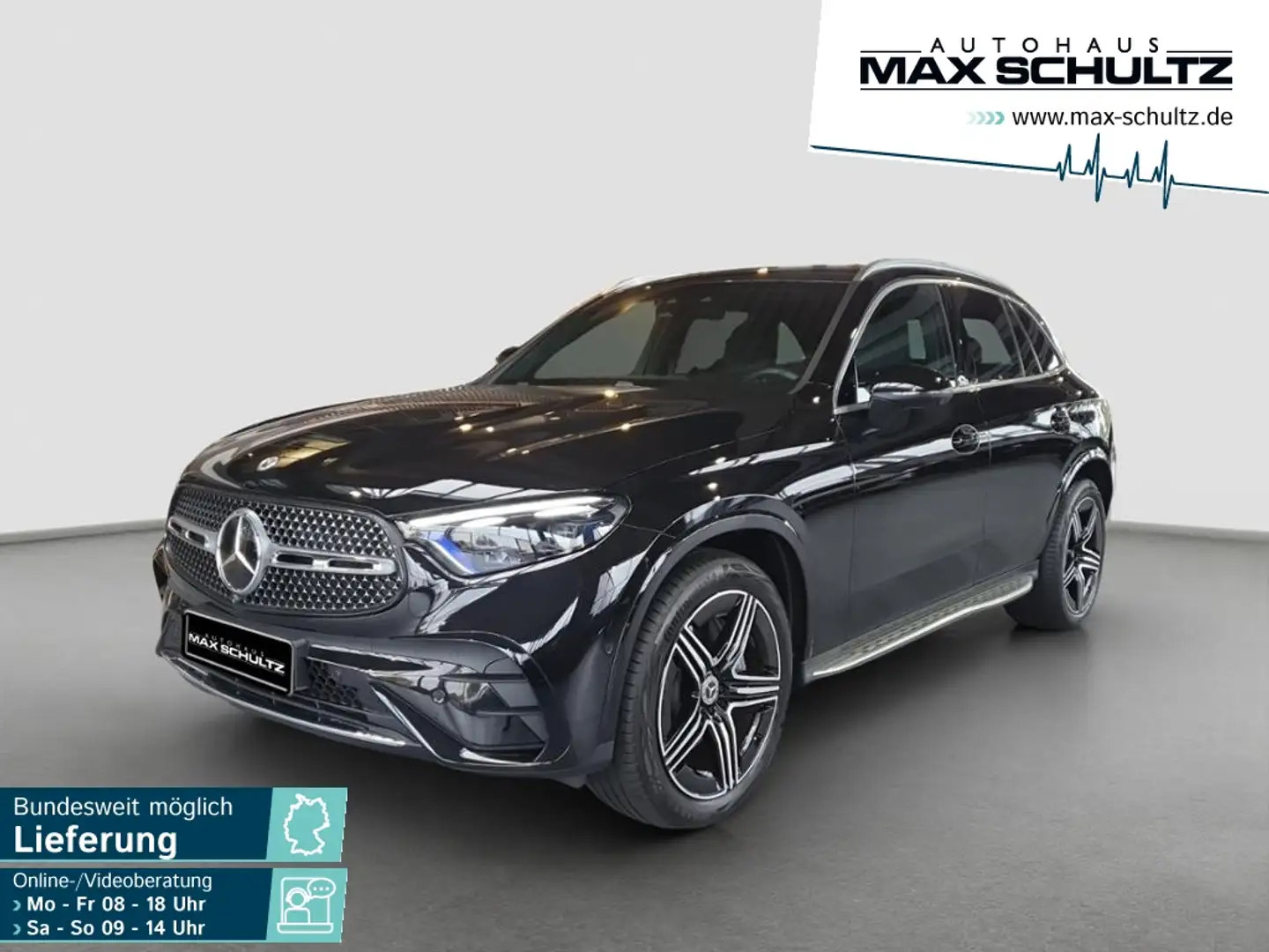 Mercedes-Benz GLC 220 d 4M AMG*Distronic*Memory*360°*PDC*AHK Negro - 1