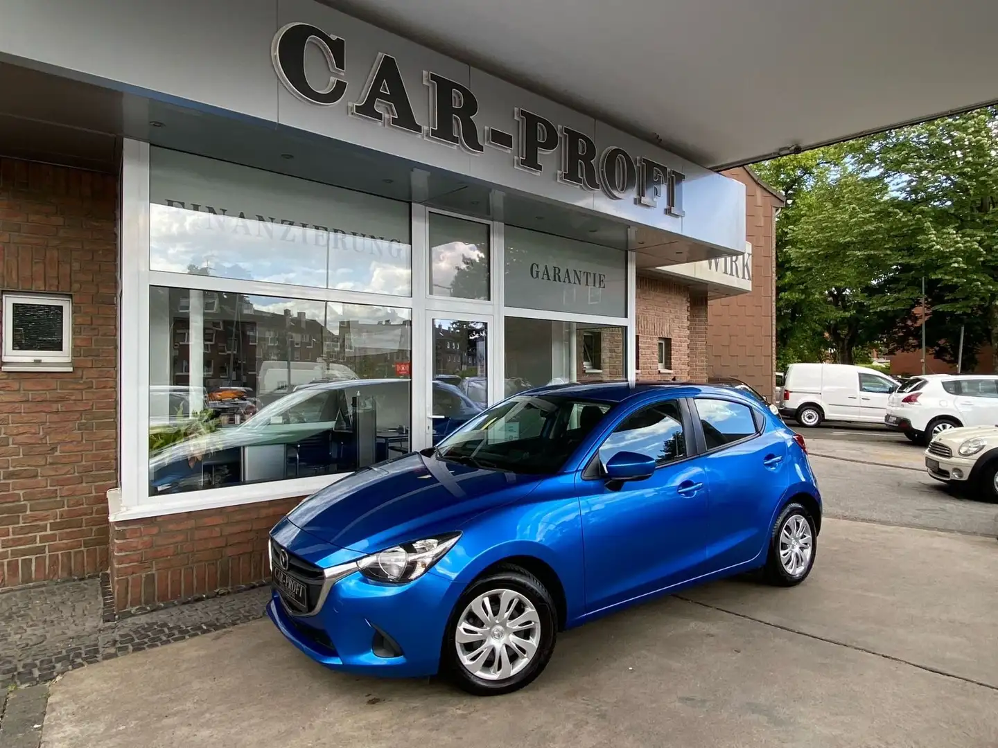 Mazda 2 Lim. Center-Line Klima/Bluetooth/erst 41Tkn Blau - 1
