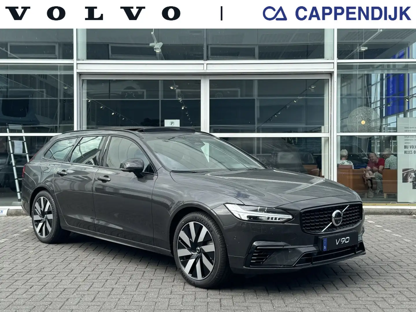 Volvo V90 T6 AWD GT Ultra Dark ACTIE NIEUWPRIJS €82.635,- Gris - 1
