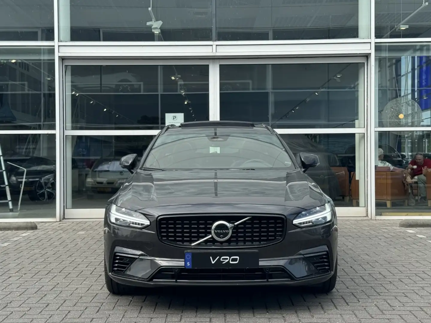 Volvo V90 T6 AWD GT Ultra Dark ACTIE NIEUWPRIJS €82.635,- Gris - 2